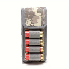 16 Rounds Shotgun Nylon Accessory Bag for Belt Waistband 12G Magazine Pouch