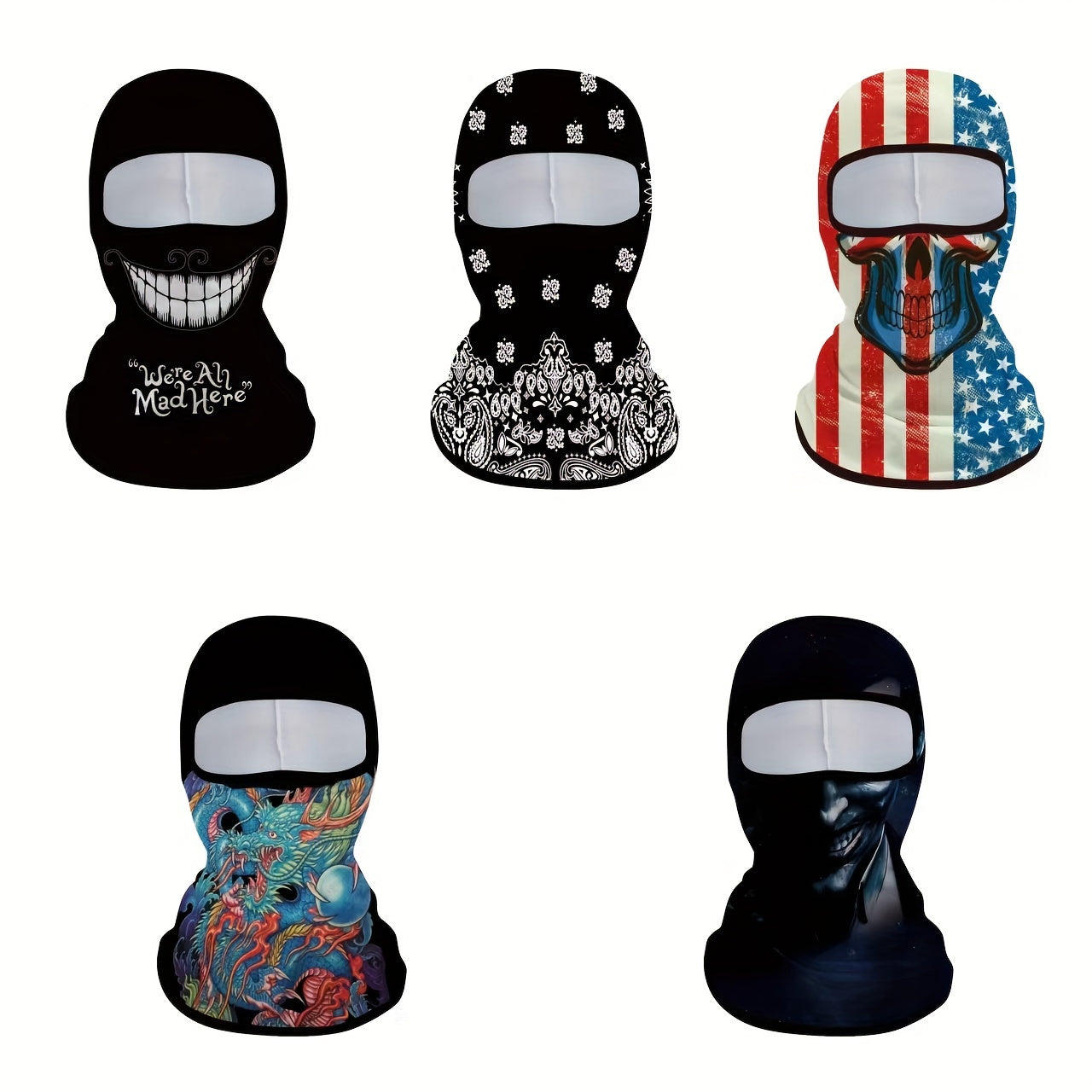 Summer Creative Windproof Balaclava for Outdoor Cycling