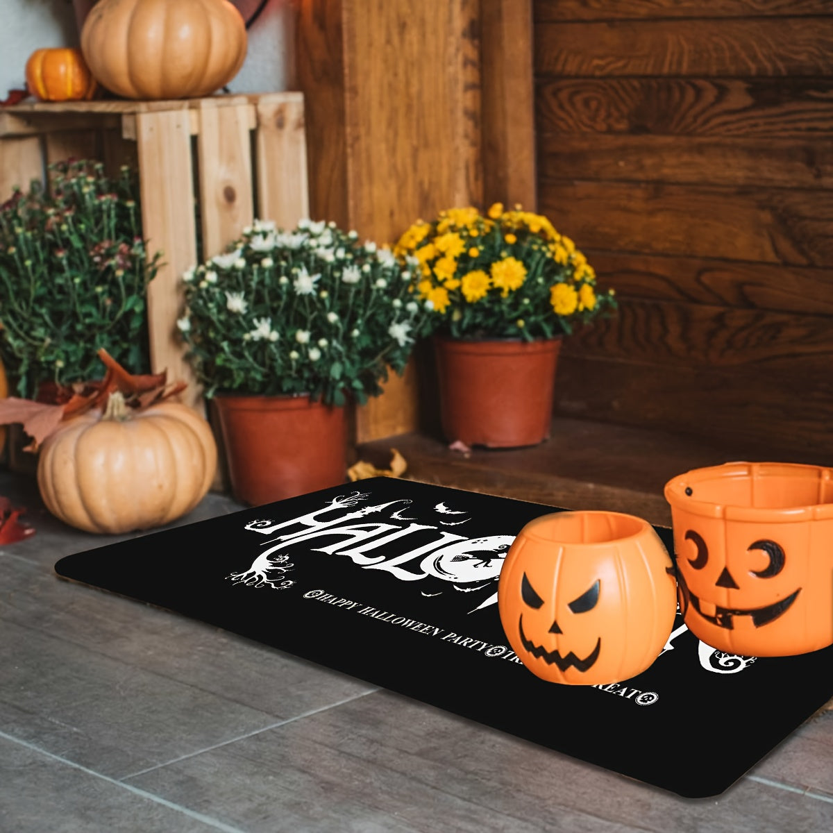 Halloween Kitchen Bathroom Doormat Living Room Floor Rug