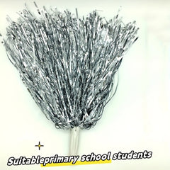 2pcs Cheering Poms Cheerleader Pom Poms Dancing Supplies Sports Performance