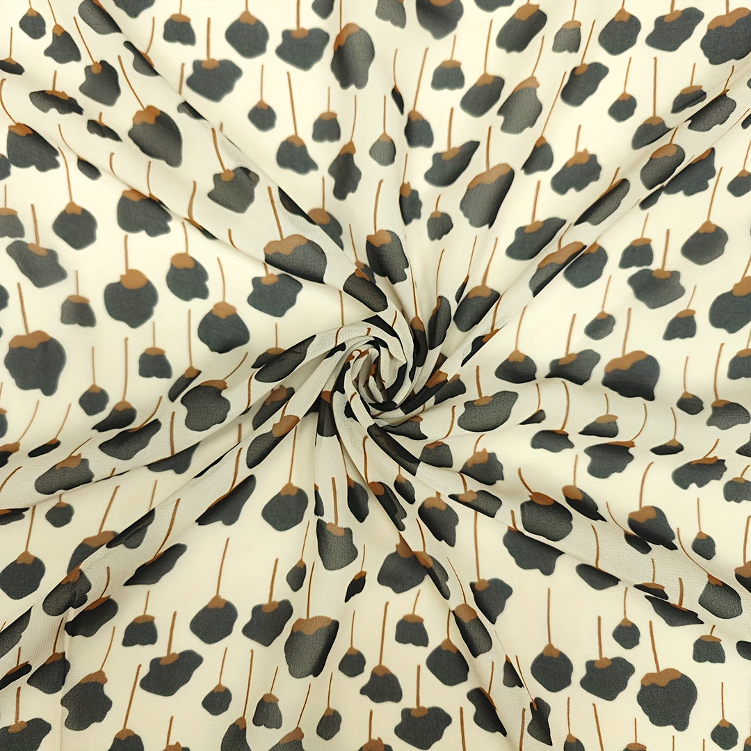 1yd Chiffon Fabric DIY Clothing Pants Dress Fabric