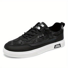 Men's Lace-up Front Skate Shoes Outdoor Casual Sneakers