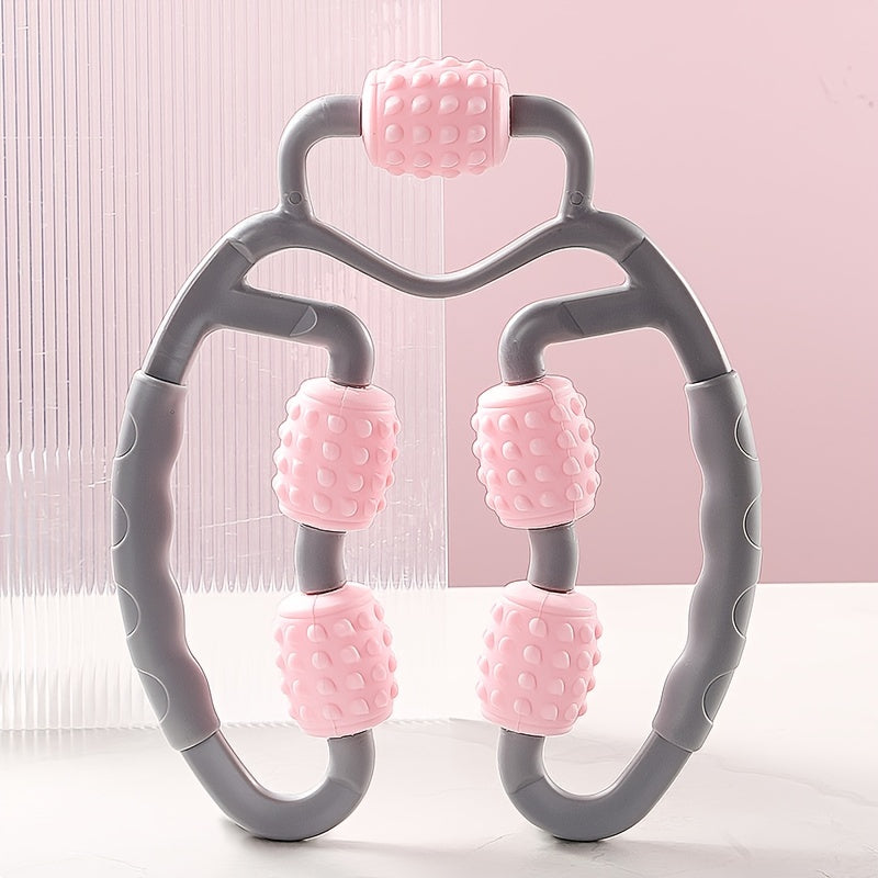 360 Rotating Ring Clip Massager Roller Handheld Massager