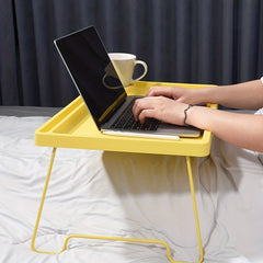 Foldable Bed Tray Table Breakfast Desk Sofa Bed Laptop Snack Tray