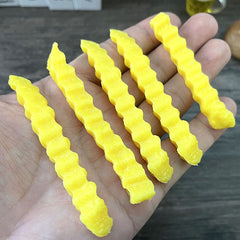 Realistic Yellow French Fries Model for Photography and Parties