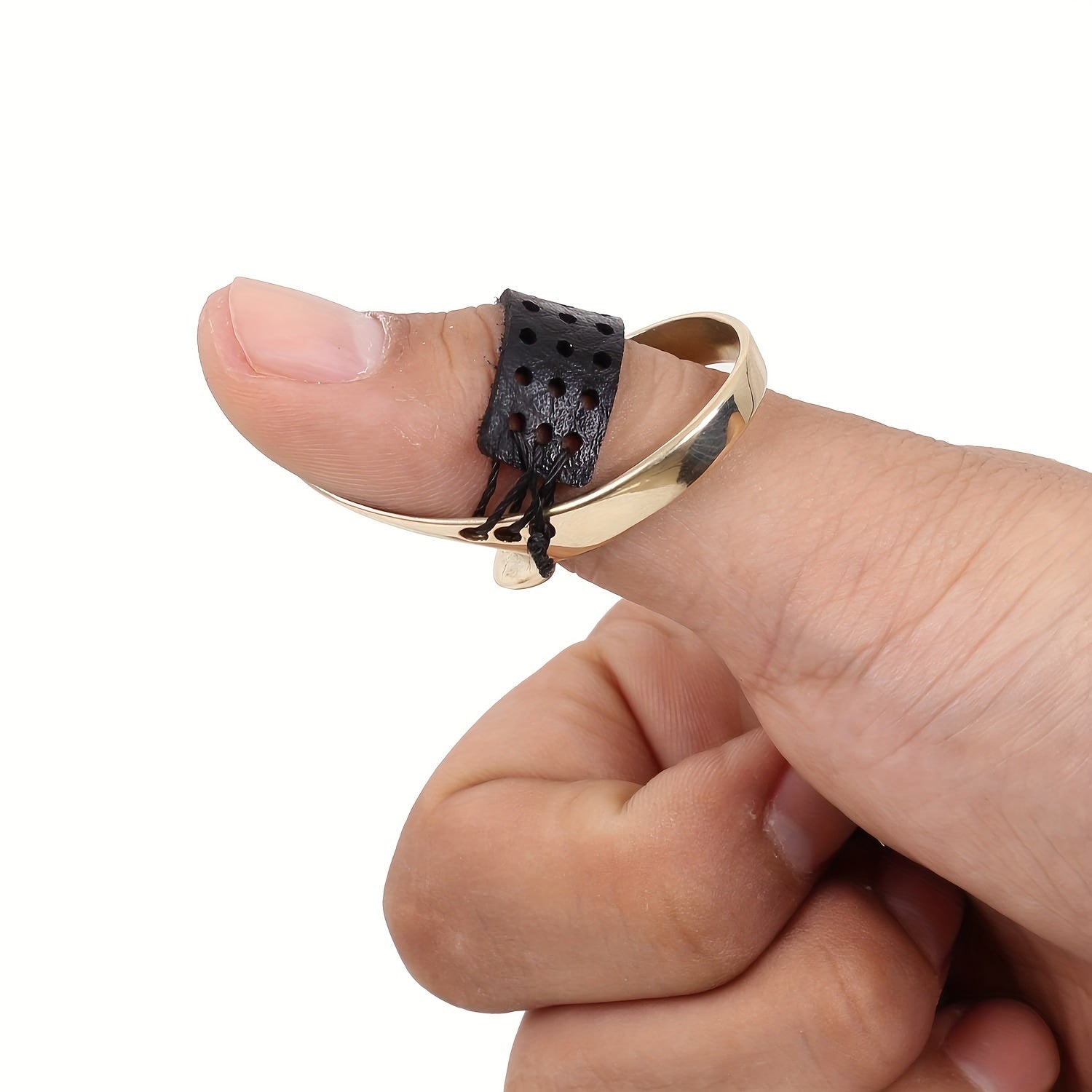 Brass Thumb Protector Archery Guard Finger Wrench
