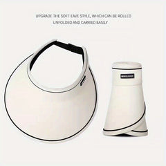 Foldable Sun Visor Hat Adjustable Windproof Cap