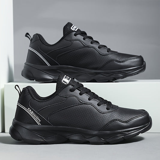 Waterproof Low Top Sneakers Lightweight Solid Running Shoes
