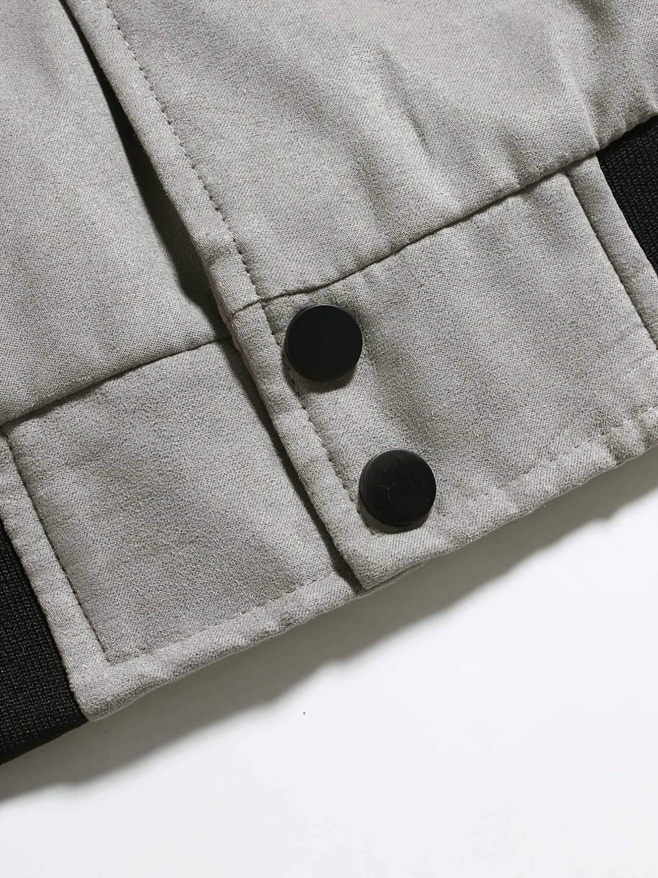 Men's Varsity Long Sleeves Jacket with Pockets