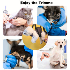 Dog Hair Remover Comb & Nail Clipper Set