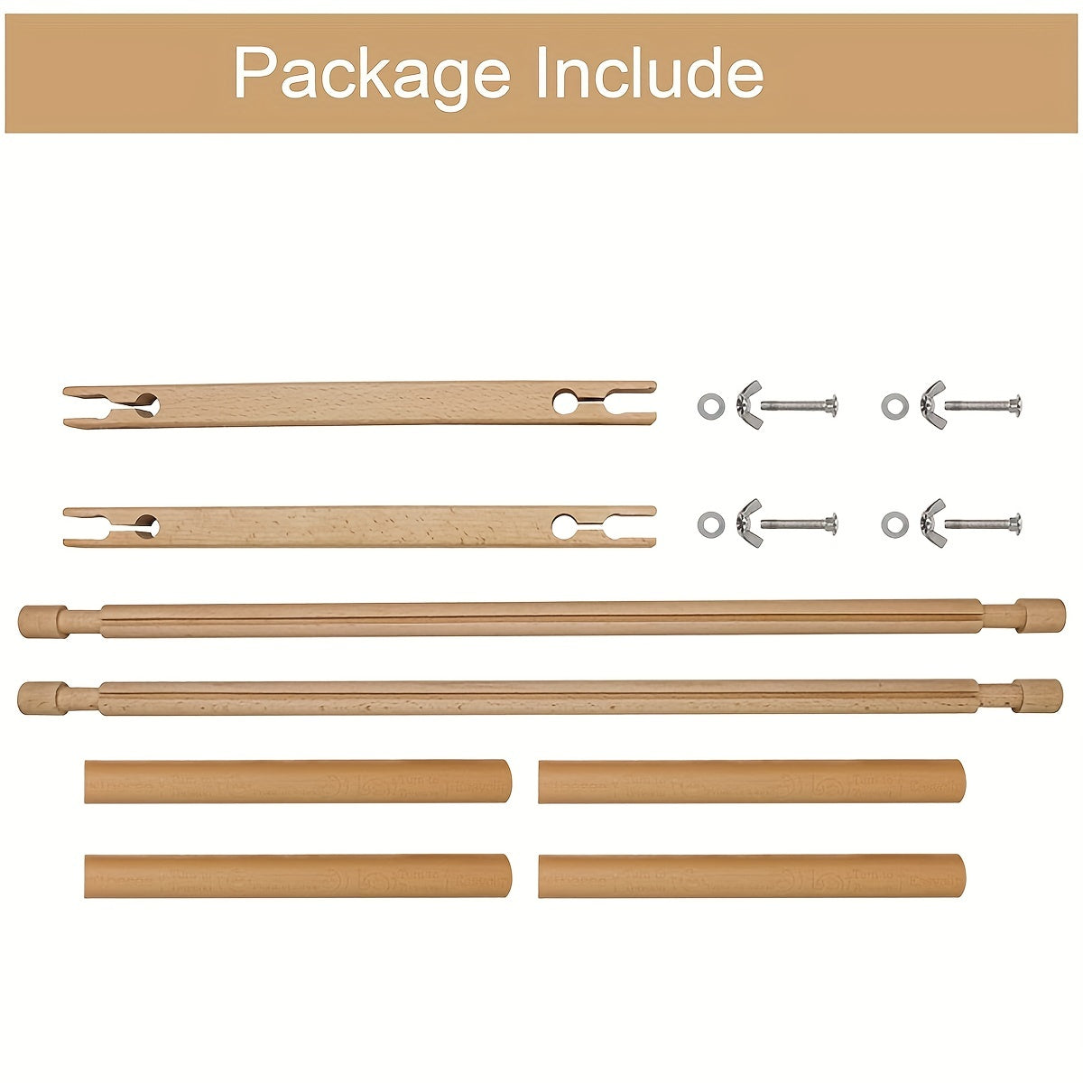 Beech Wood Tapestry Scroll Embroidery Frame Quilting Stitching Frame