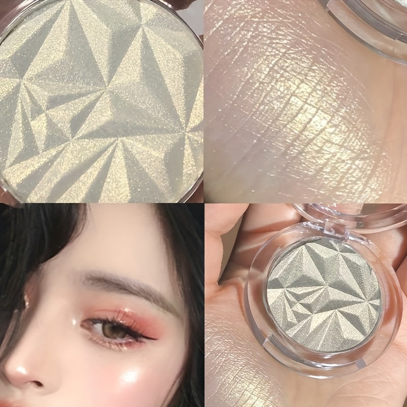 Diamond Shine Highlighter Palette Glitter Face Contour Brighten