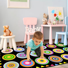 Elementary Classroom Seating Rug Educational Carpet Non Slip Backing