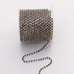 6 Pcs Claw Rhinestone Chain for DIY Nail Art, Shoes, Clothing