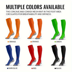 Non slip Football Socks Thickened Sweat Absorption Sports Soccer Socks