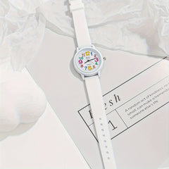 Colorful Digital Quartz Wrist Watch Unisex TPU Strap