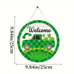 St Patrick's Decoration Door Sign Hanging Ornament Irish Outdoor Porch Layout
