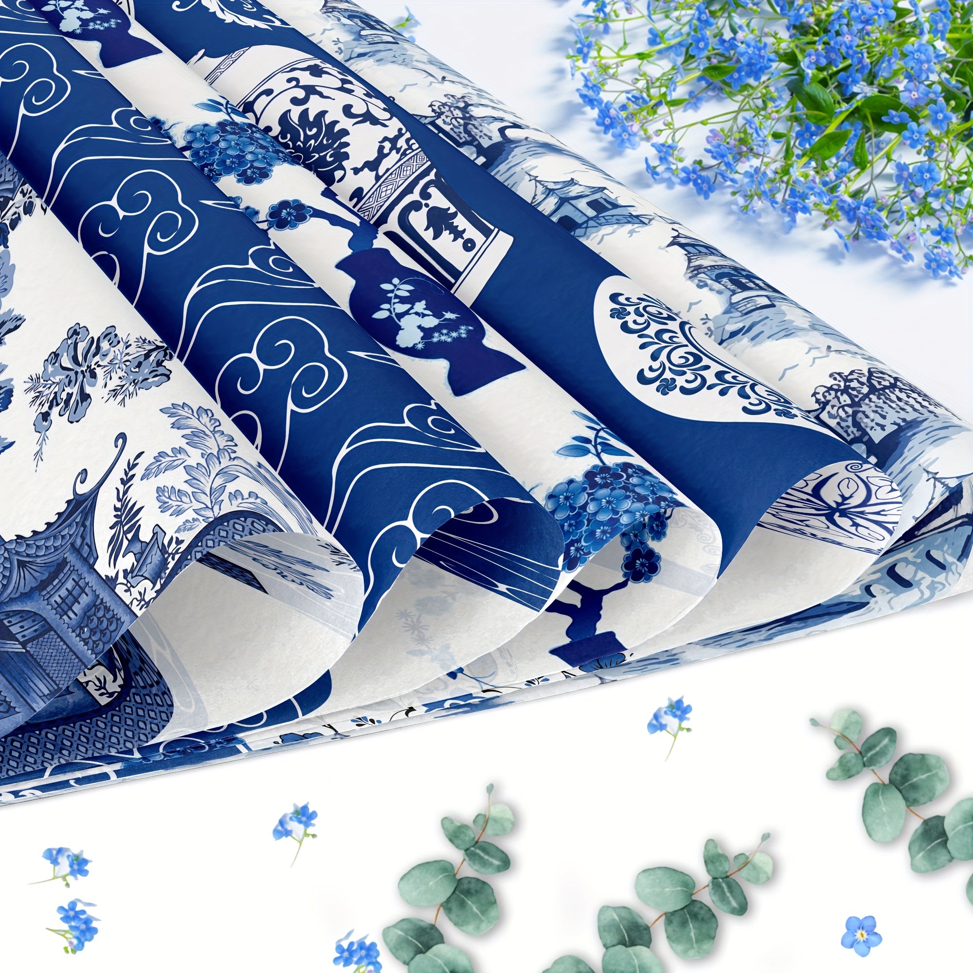 Chinoiserie Pattern Paper Scrapbook Specialty Paper Collection