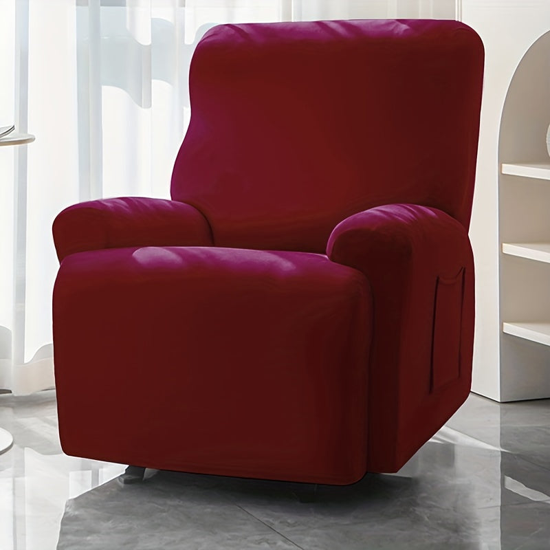 Waterproof Recliner Slipcover Set - Soft & Elastic Chair Cover for Living Room