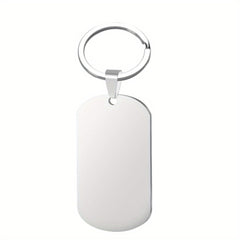 Personalized Photo Key Ring for Men Stainless Steel Key Chain Gift