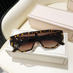 Polygon Oversized Frame Sunglasses