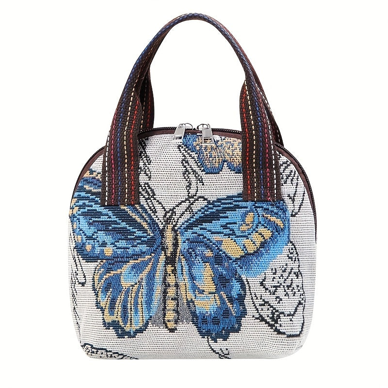 Handbag Bag Women's Bag Going Out To Work Mummy Bag Weaving Ethnic Style