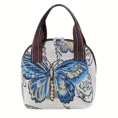 Handbag Bag Women's Bag Going Out To Work Mummy Bag Weaving Ethnic Style