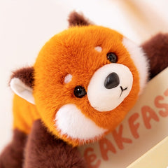 Lesser Panda Plush Toy Raccoon Doll Can Pose in Three Different Positions
