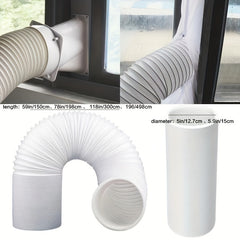 1pc Duct Hose Extension Tool Universal Mobile AC Exhaust Vent Prevent Leakage