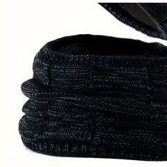 Winter Beanie Hat & Scarf Set Knitted Ear Protection Warm Hat Neck Gaiter