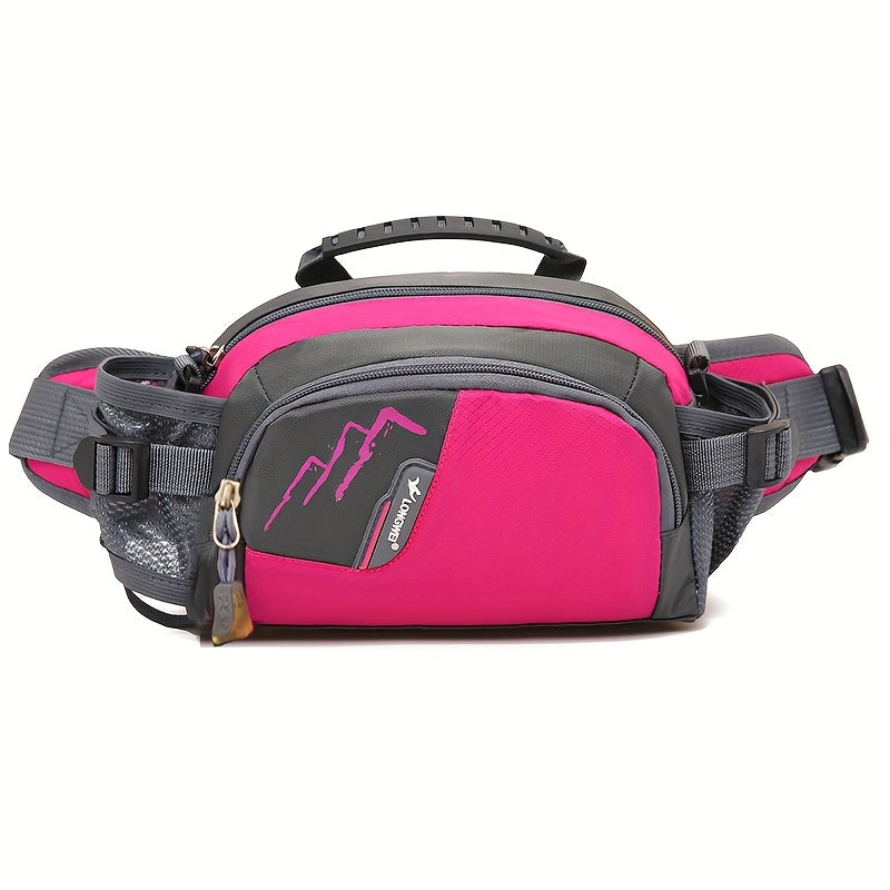 Large Capacity Nylon Waist Bag for Outdoor Sports and Travel