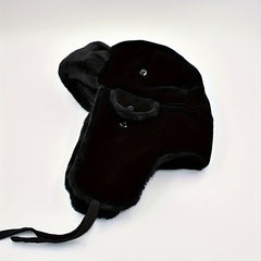 Thickened Velvet Trapper Hat Windproof Warm Hat