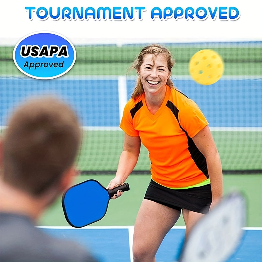 6pcs Hard Match Pickleball Balls For Training