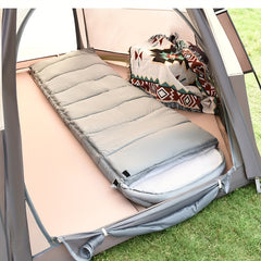Hexagon Inflatable Mat, Moisture-proof, Portable Park Tent Mat