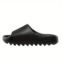 Men's Platform Slides Open Toe Slippers Beach Shoes