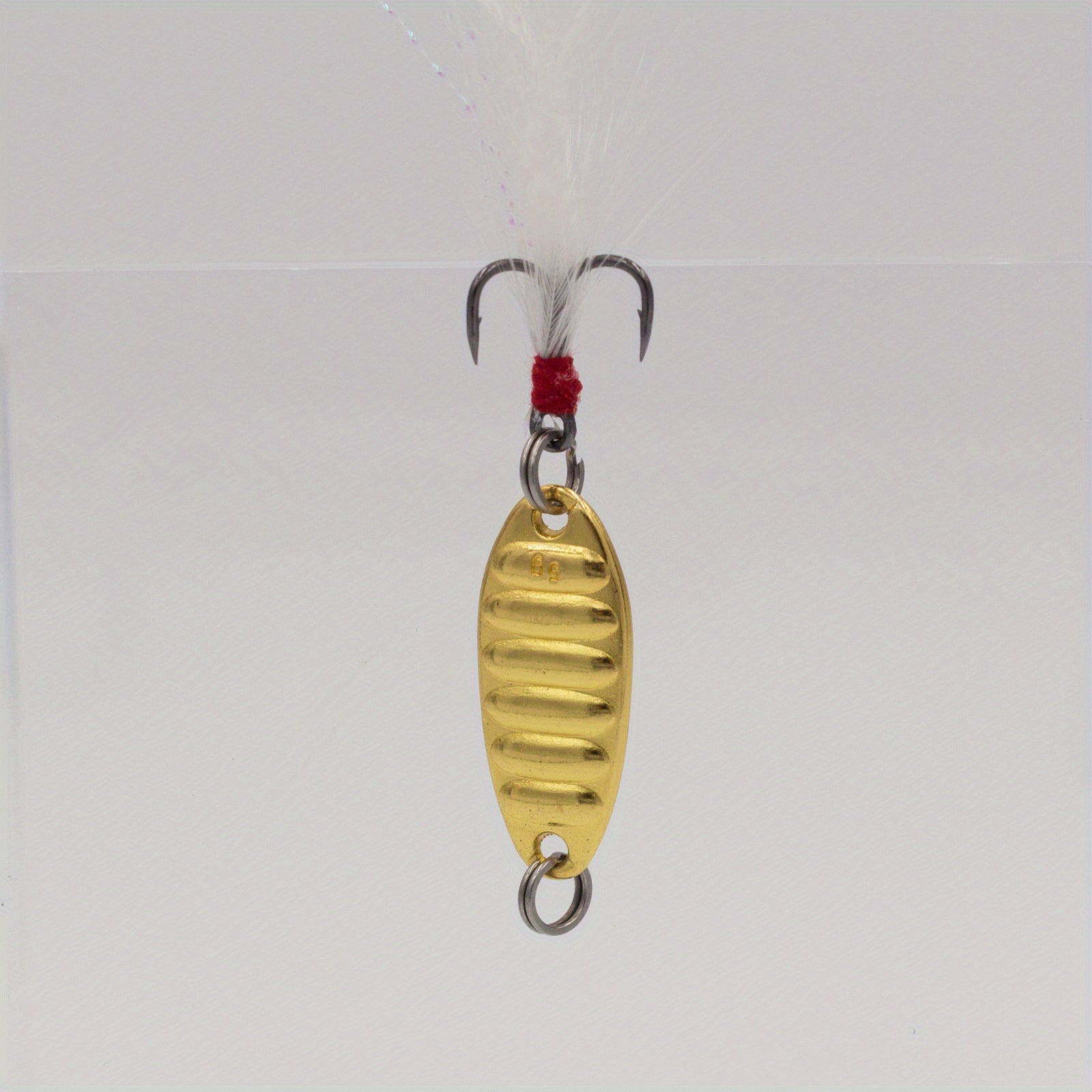 1pc Golden Silvery Spoon Fishing Lures 5g 7g 10g