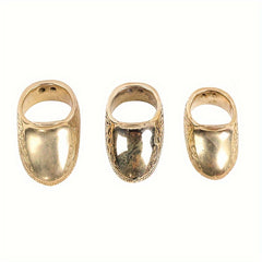 Brass Finger Protector Tab for Outdoor Practice