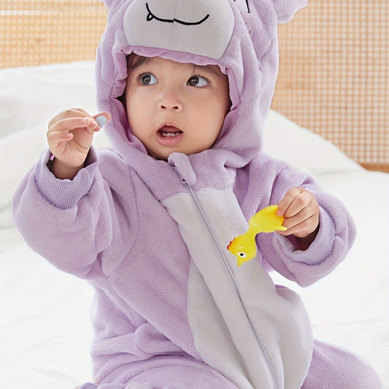 Baby Reptile Animal Shape Cosplay Onesie Romper