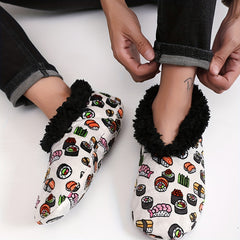 Cozy Sushi Pattern House Slippers for Men
