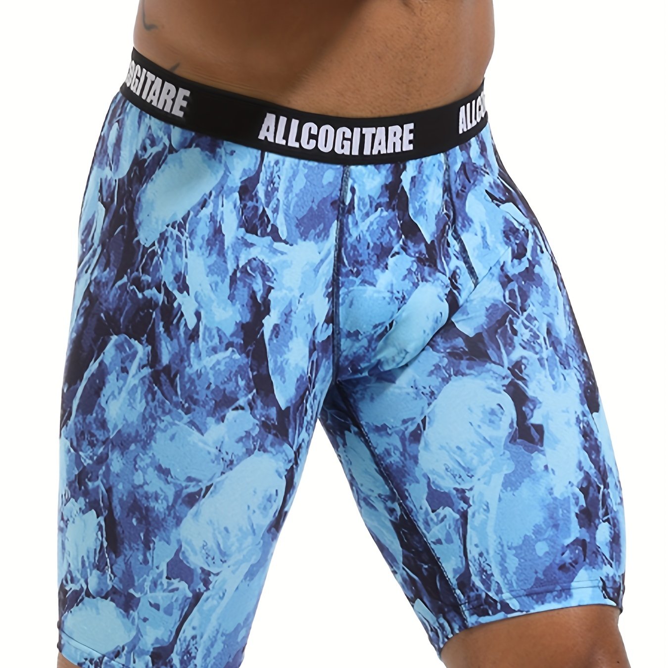 Men's Breathable Boxer Briefs - Moisture Wicking Supportive Underwear