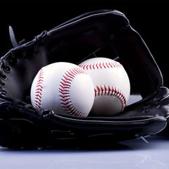 2pcs Light Up Baseball Glow In The Dark Baseball Halloween