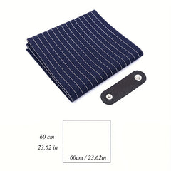 Jacquard Collar Scarf Men's Square Neckerchief