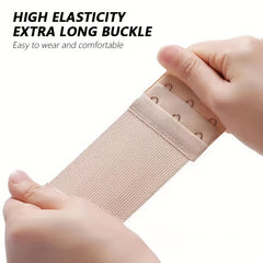 Bra Extension Buckle 3 Rows 4 Hook Bra Strap Extenders Women's Lingerie