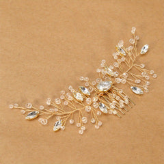Rhinestone Crystal Hair Comb Bridal Wedding Hair Accessories