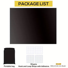 DIY Portable Travel Blackout Curtain - Home Decor