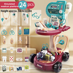 Kids' Medical Play Stroller with Realistic Details