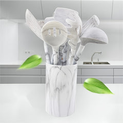 Marble Kitchen Utensil Holder - Organize in Style