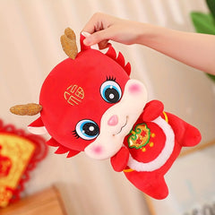 Dragon Plush Doll Room Decor Christmas Year's Gift