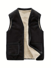 Men's Soft shell Vest for Fall and Winter