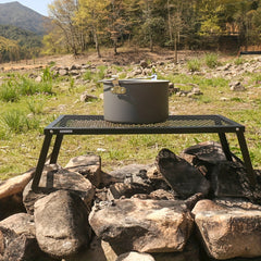 Outdoor Aluminum Camping Pot Set for 4-5 Person